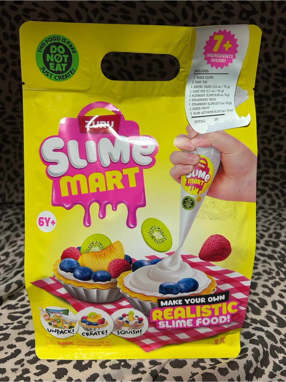 Slime Mart Small Bag Fruit Tart DIY